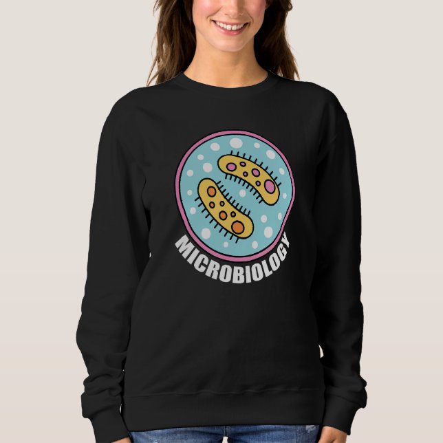 Sudadera Microbiología: Estudiante de Ciencia Ficción en Bi (Anverso)