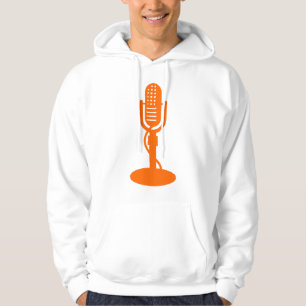 Sudadera Micrófono - Naranja