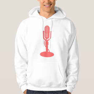 Sudadera Micrófono - Rosa tropical