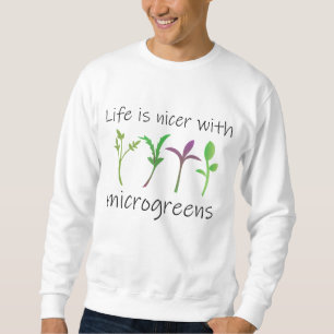 Sudadera Microvegetales cultivando huertos urbanos brotan m