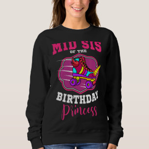 Sudadera Mid Sis Del Nacimiento Princesa Roller Skates Bda