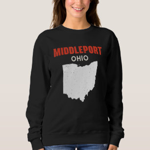 Sudadera Middleport Ohio EE. UU. Estado América Viaje Ohioa