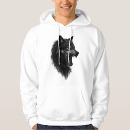 Sudadera Midnight Wolf Head Roar