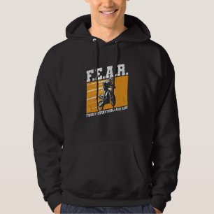 Sudadera Miedo Motocross De Moto De Cross Olvida Todo Y Mon