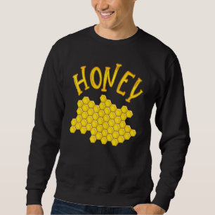 Sudadera Miel De Comb De Miel Dorada