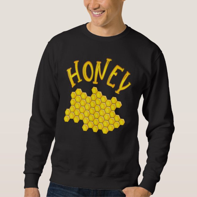 Sudadera Miel De Comb De Miel Dorada (Anverso)