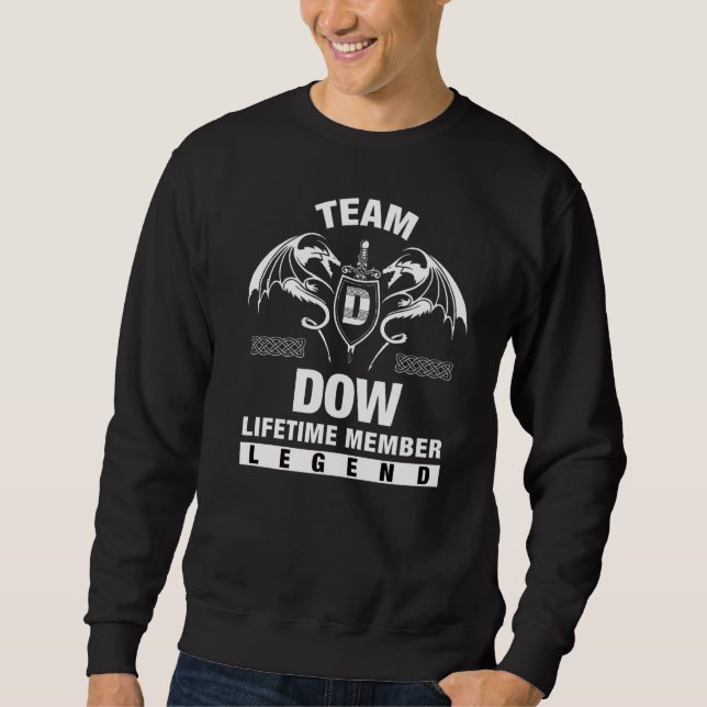 Sudadera Miembro de duración de Dow del equipo (Anverso)