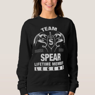 Sudadera Miembro de la duración del equipo Spear