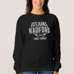 Sudadera Miembro de la familia Team Radford que coincide co