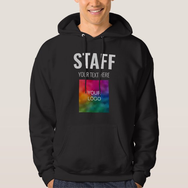 Sudadera Miembro de la tripulación de equipo Añadir el text (Anverso)