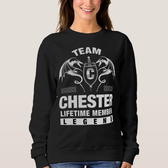 Sudadera Miembro de la vida de Team Chester (Anverso)