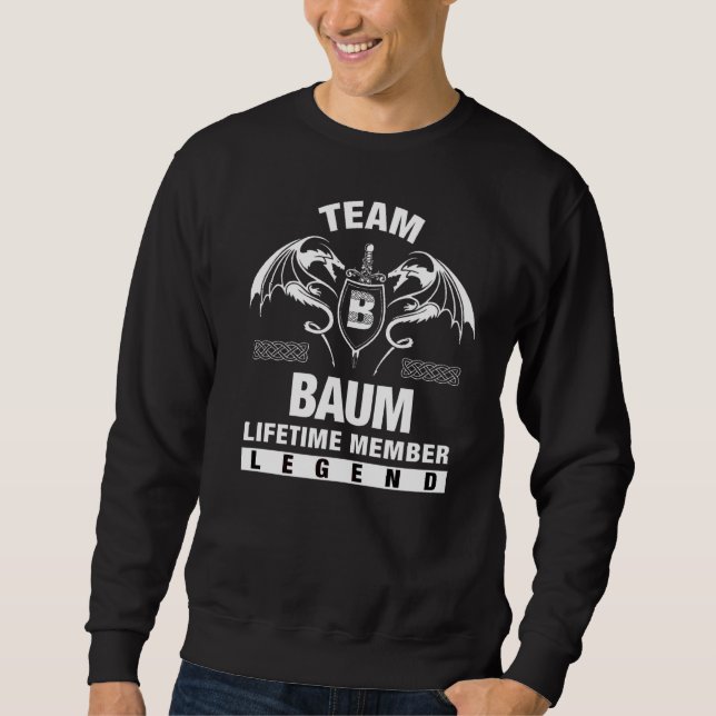 Sudadera Miembro de Team Baum Lifetime (Anverso)