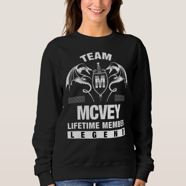 Sudadera Miembro de Team Mcvey Lifetime (Anverso)