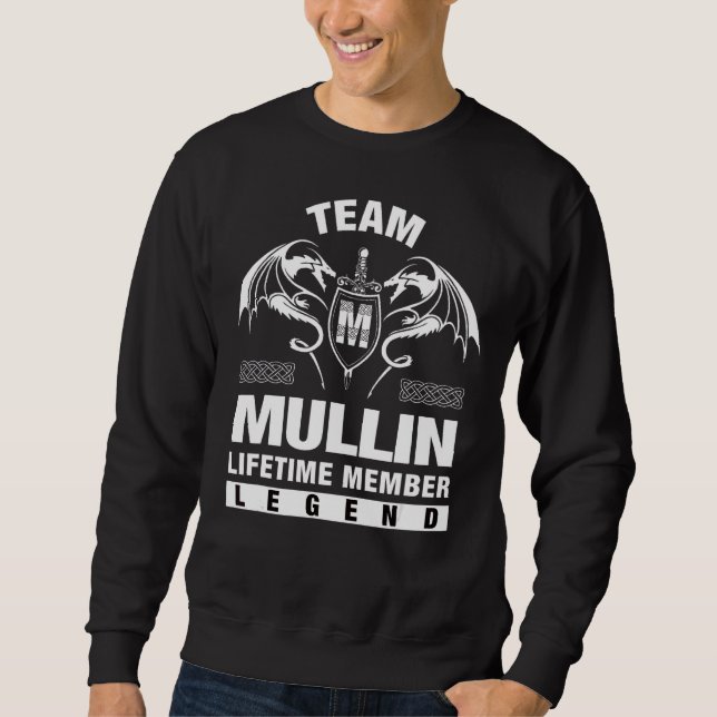 Sudadera Miembro de Team Mullin Lifetime (Anverso)