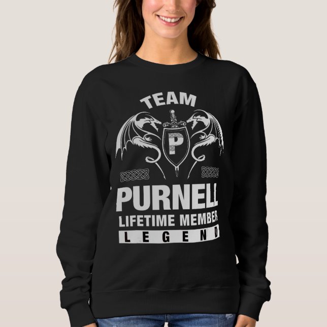 Sudadera Miembro de Team Purnell Lifetime (Anverso)