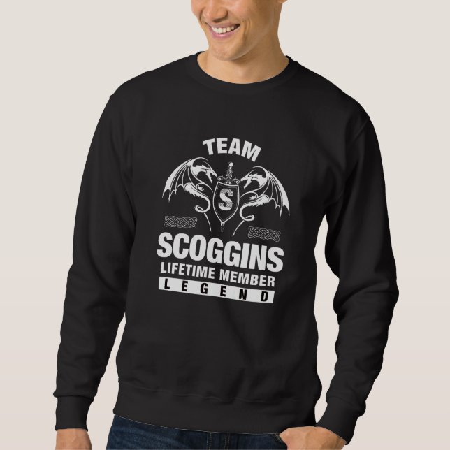 Sudadera Miembro de Team Scoggins Lifetime (Anverso)