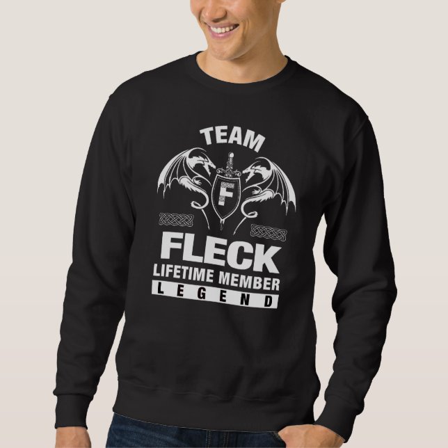 Sudadera Miembro de tiempo de vida de Team Fleck (Anverso)