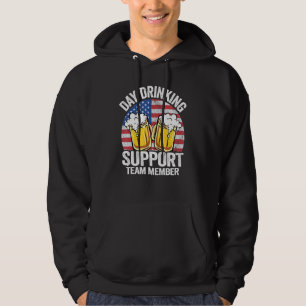 Sudadera Miembro del equipo de bebidas del día de apoyo que