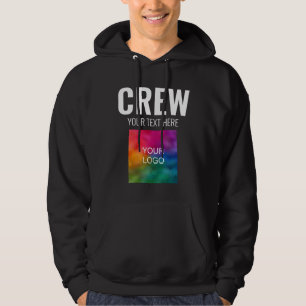 Sudadera Miembro del equipo de tripulaciones Añadir el text
