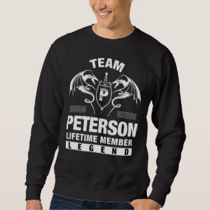 Sudadera Miembro del equipo Peterson por vida