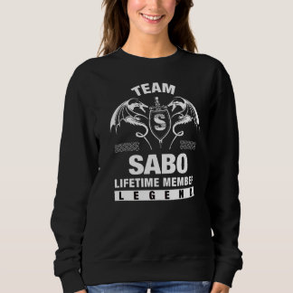 Sudadera Miembro del equipo Sabo de por vida