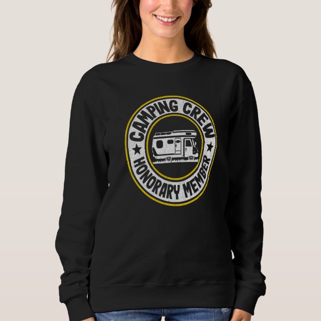 Sudadera Miembro Honorario del Grupo Familiar de Camping (Anverso)