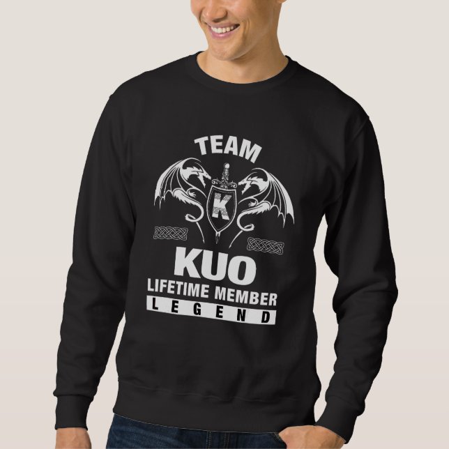 Sudadera Miembro Vitalicio del Equipo Kuo   (Anverso)