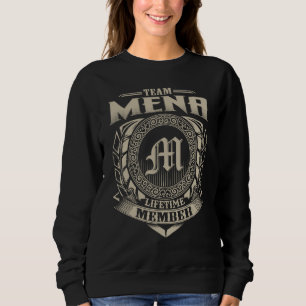 Sudadera Miembro vitalicio del equipo MENA Apellido Familia