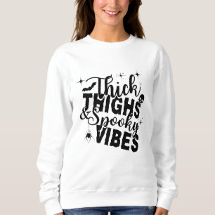 Sudadera MIENTRAS MÁS ESPESOS HABLAN VIBES HALLOWEEN T-Shir