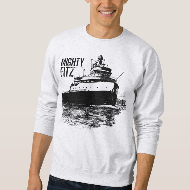 Sudadera "MIGHTY FITZ" ~ Edmund Fitzgerald (Anverso)