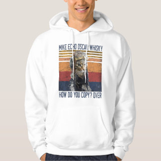 Sudadera Mike Echo Oscar Whisky Cómo Copia Piloto Kitty