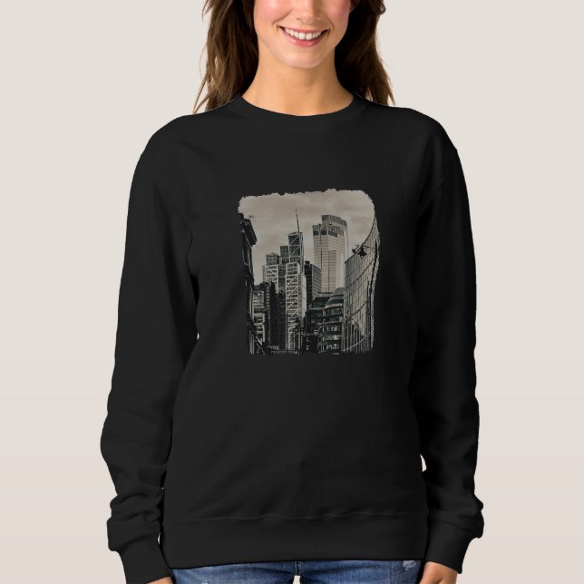Sudadera Mike Trow The City London England (Anverso)