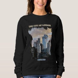 Sudadera Mike Trow The City Skyline England Urban