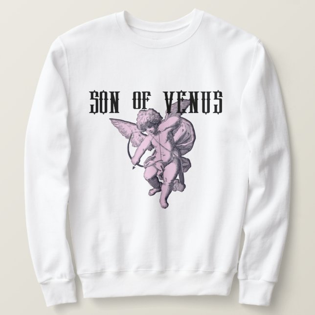 Sudadera Mikitiez cupido ángulo valentino arco iris veno de (Anverso del diseño)