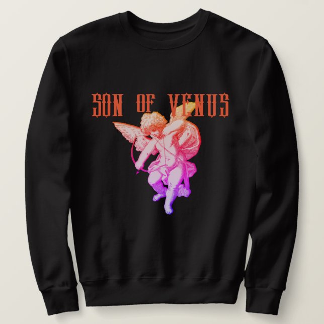 Sudadera Mikitiez cupido ángulo valentino arco iris veno de (Anverso del diseño)
