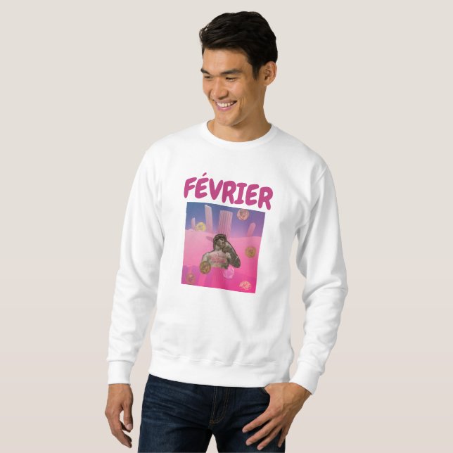 Sudadera Mikitiez Febrero pareja valentina roman french (Anverso completo)