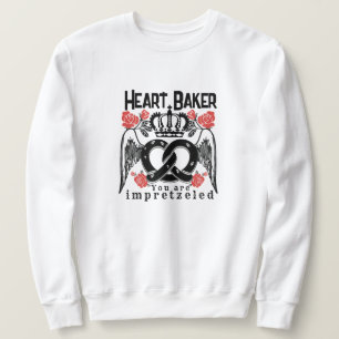 Sudadera Mikitiez pretzel panadero reina rey