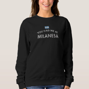 Sudadera Milanesa Schnitzel Cutlet Argentina Buenos Aires