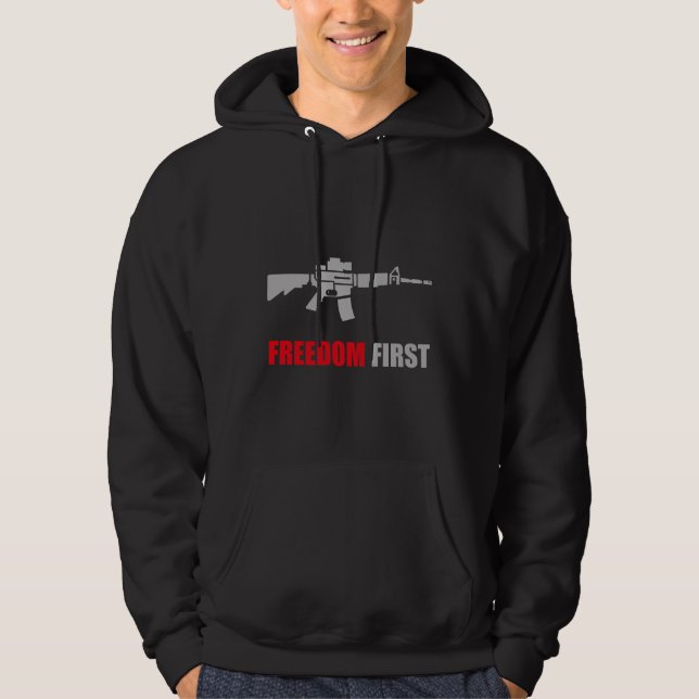 Sudadera Military Survival Rifle Design (Anverso)