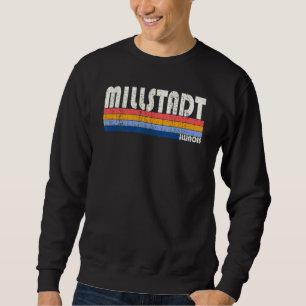 Sudadera Millstadt Illinois estilo retro vintage 7080
