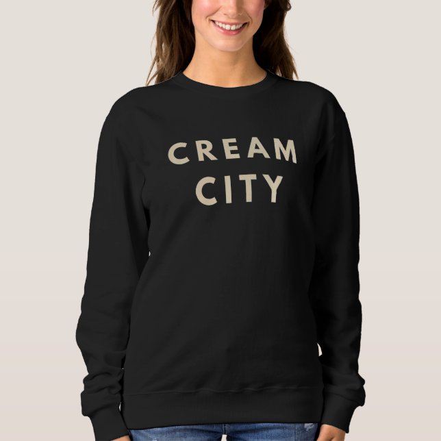 Sudadera Milwaukee Wi Fans Cream City (Anverso)