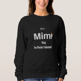 Sudadera Mimi camiseta