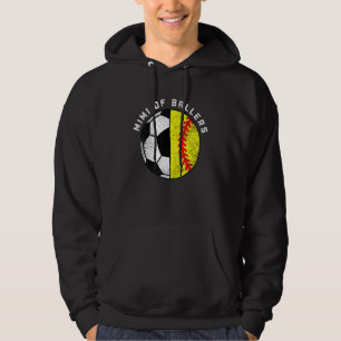 Sudadera Mimi de Baloncesto Divertido Fútbol Softbol Mimi