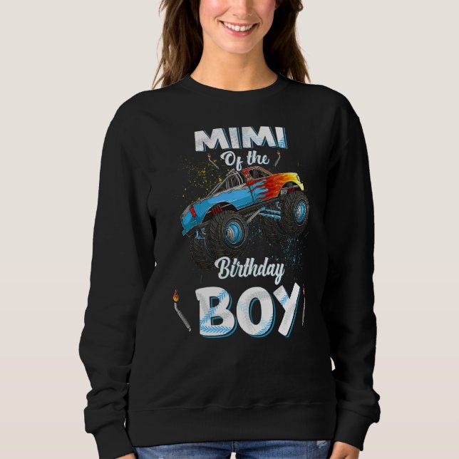 Sudadera Mimi De Las Mujeres De Cumpleaños Del Monstruo Del (Anverso)