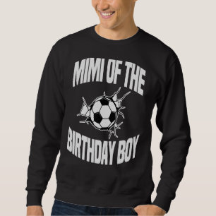 Sudadera Mimi Del Equipo De Fútbol Bday Fiesta Gr
