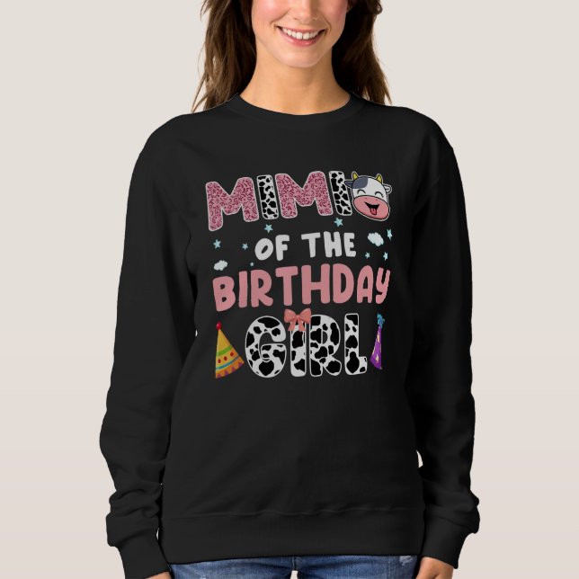 Sudadera Mimi Of The Birthday Girl Farming Barnyard Birthda (Anverso)