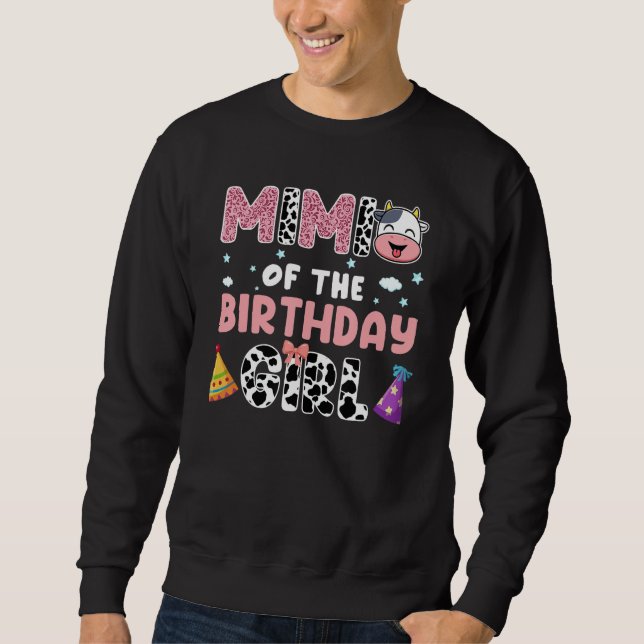 Sudadera Mimi Of The Birthday Girl Farming Barnyard Birthda (Anverso)