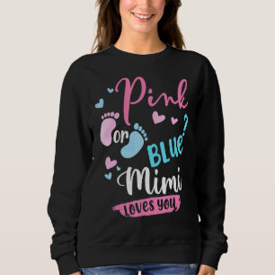 Sudadera Mimi Rosado O Azul Te Ama La Revelación De Género