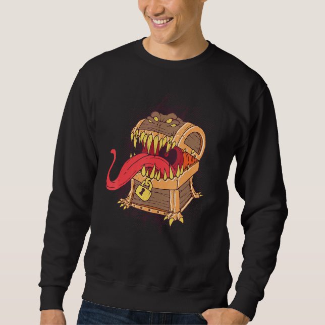 Sudadera Mimic Dice Chest D20 Treasure Tabletop Juego Rpg G (Anverso)