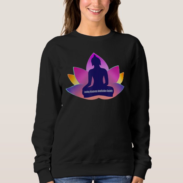 Sudadera Mindfulness Buddha Buddhism Spiritual Yoga Meditat (Anverso)